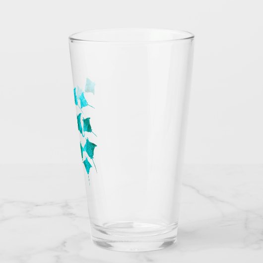Blue Stingray Glas (Links)
