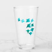 Blue Stingray Glas (Vorderseite)