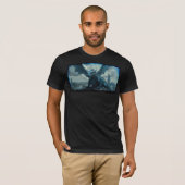 Blue Stone Dragon besucht New York T-Shirt (Vorne ganz)