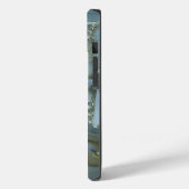 Blue Stone Marmor Look Case-Mate iPhone Hülle (Rückseite / Links)