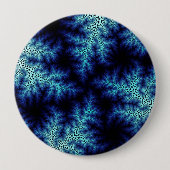 Blue Stonewash Speckle Button (Vorderseite)