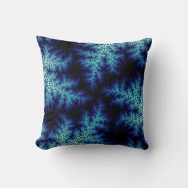 Blue Stonewash Speckle Kissen