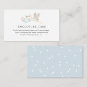 Blue Storch Custom Enclosure Card Begleitkarte (Vorne/Hinten)