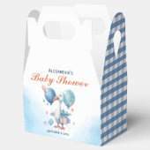 Blue Stork Baby Showbox Geschenkschachtel (Geöffnet)