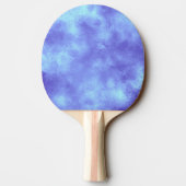 Blue Storm Cloud Effect Ping Pong Paddle Tischtennis Schläger (Rückseite)