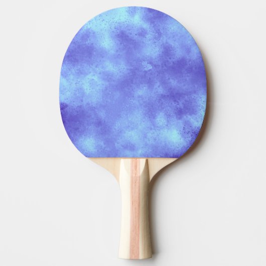 Blue Storm Cloud Effect Ping Pong Paddle Tischtennis Schläger (Vorderseite)