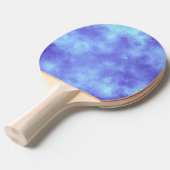 Blue Storm Cloud Effect Ping Pong Paddle Tischtennis Schläger (Vorderseite)