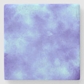 Blue Storm Cloud Effect Stone Untersetzer (Vorderseite)