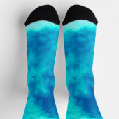 Blue Storm Cloud Socken (Oben)