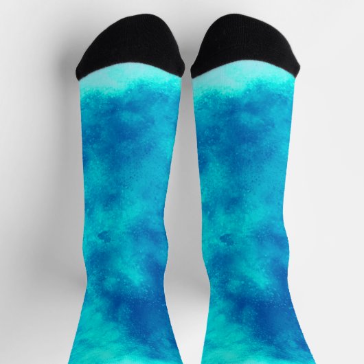 Blue Storm Cloud Socken (Oben)