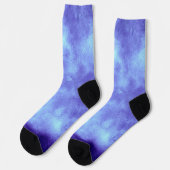 Blue Storm Cloud Socken (Linkes Detail)