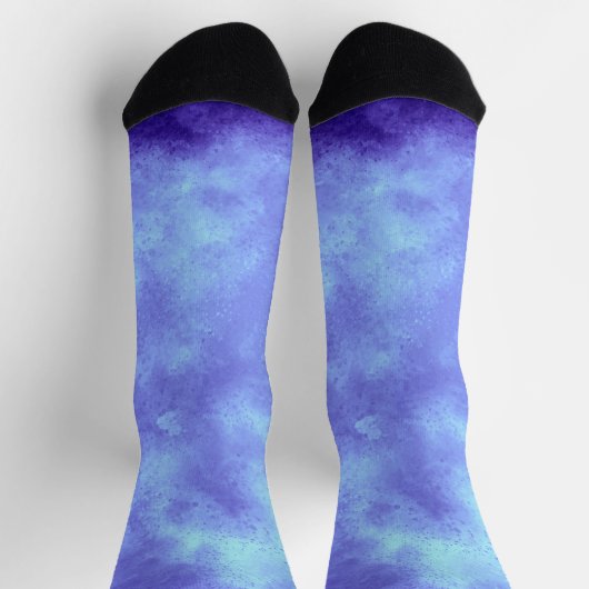 Blue Storm Cloud Socken (Oben)