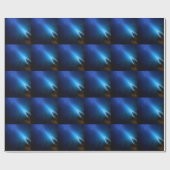 Blue Streak Stack Geschenkpapier (Flach)