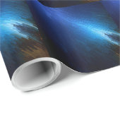 Blue Streak Stack Geschenkpapier (Rolleneckpunkt)