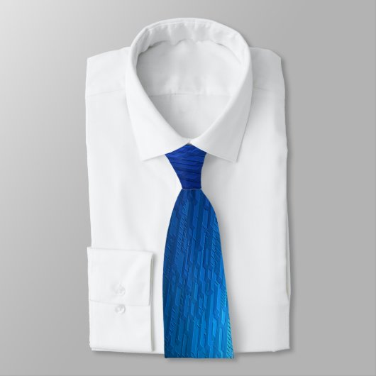 Blue Streak Stack Krawatte (Gebunden)