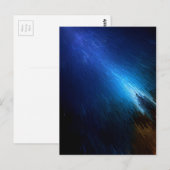 Blue Streak Stack Postkarte (Vorne/Hinten)