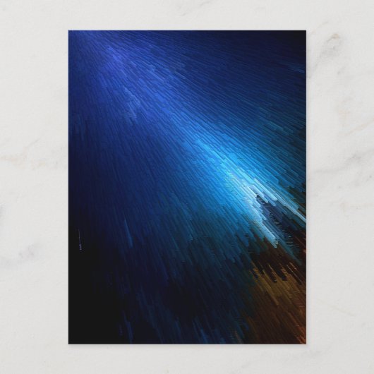 Blue Streak Stack Postkarte (Vorderseite)