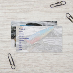 Blue Streak Tackle Co Vintag Lure Business Card Visitenkarte