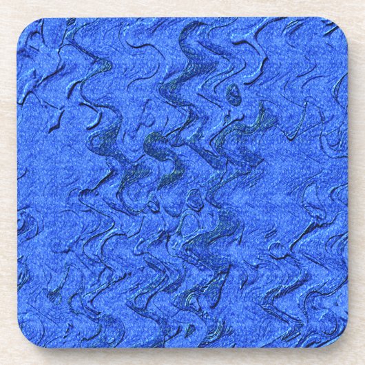 BLUE STREAM WASSER GETRÄNKEUNTERSETZER (Vorderseite)