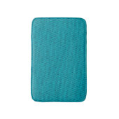Blue Strickwoll Texture Closeup Badematte (Vorderseite Vertikal)
