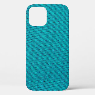 Blue Strickwoll Texture Closeup Case-Mate iPhone Hülle