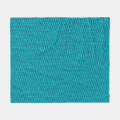 Blue Strickwoll Texture Closeup Fleecedecke (Vorderseite (Horizontal))