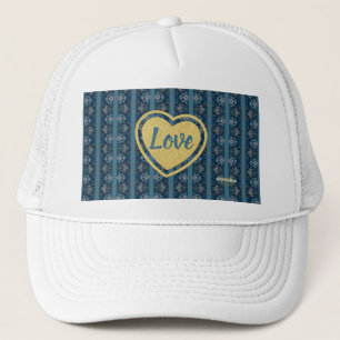 Blue Strip Cap von Poet Adiela Akoo Truckerkappe