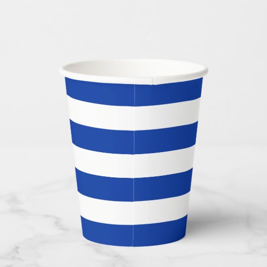 Blue Strip Paper Cup Pappbecher (Rechts)