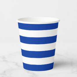 Blue Strip Paper Cup Pappbecher