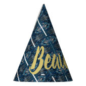 Blue Stripe Beautiful Hatsby Poet Adiela Akoo - Partyhütchen (Links)