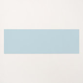 Blue Stripe Coastal Nautic Preppy Yogamatte (Rückseite (Horizontal))