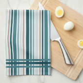 Blue Striped Kitchen Towels Geschirrtuch (Viertel Falte)