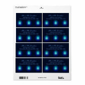 Blue Stripes-Adresse (Vorne)