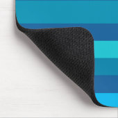 Blue Stripes Custom Mousepad (Ecke)