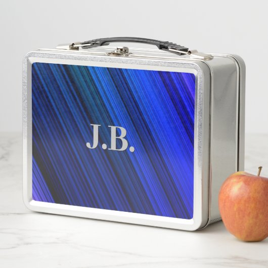 Blue Stripes Lunchbox (Beispiel)