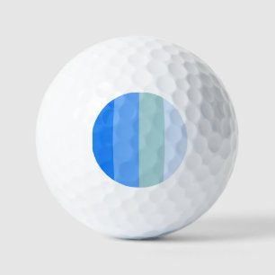 Blue Stripes Maritime Golfball