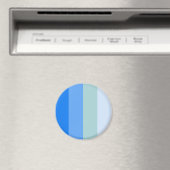 Blue Stripes Maritime Magnet (In Situ (Geschirrspüler))