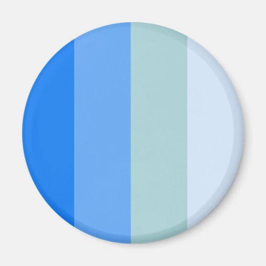 Blue Stripes Maritime Magnet (Vorne)