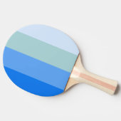 Blue Stripes Maritime Tischtennis Schläger (Seitenansicht)