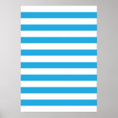 Blue Stripes Poster (Vorne)