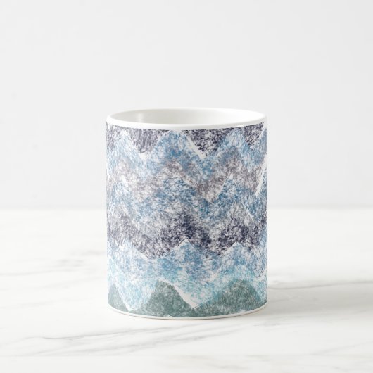 Blue Stripes Tasse (Mittel)