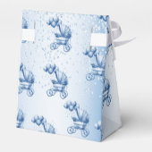 Blue Stroll Favor Box Geschenkschachtel (Rückseite)