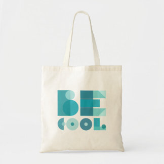 Blue Style "Be Cool" Tragetasche