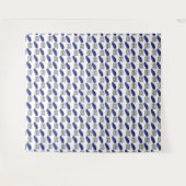 Blue Subin Wrx Wandteppich (Vorderseite (Horizontal))