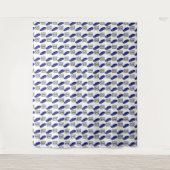 Blue Subin Wrx Wandteppich (Vorderseite)