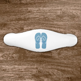 Blue Summer Beach Flip Flops Door Knob Keramik Schubladengriff