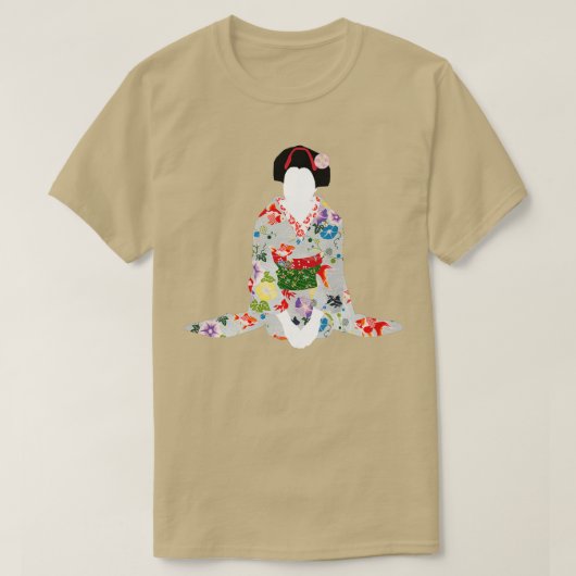 Blue Summer Maiko T-Shirt (Design vorne)