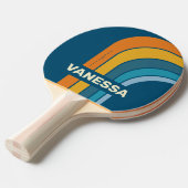 Blue Sun Arch with Name Tischtennis Schläger (Vorderseite)