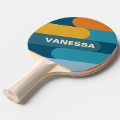 Blue Sun Fusion with Name Tischtennis Schläger (Vorderseite)