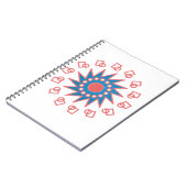 Blue Sun Notizblock (Linke Seite)